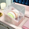 Acrylic Eyelash Tape Cutter, Dustproof Multi-Grids Tape Storage Dispenser, Grafting