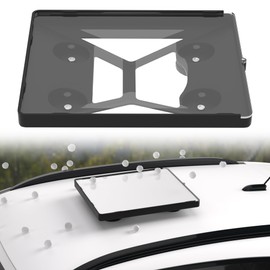 CRTHHGL Starlink Mini Mount,Flat Starlink Mini Magnet Car Shield Mount with Protective Cover,for/Car/Rvs/Metal Surface,Black