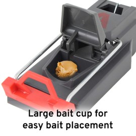 Victor M123SSR Quick-Kill Easy Set Mouse Trap - 6 Reusable Mouse Traps