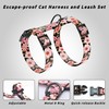 Seyezo Cat Harness and Leash Set, Adjustable Kitten Harness Escape