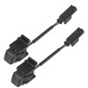 Iegefirm 1 Pair of Windscreen Washer Nozzles Jet A2118601147 for