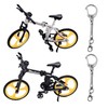 arrderly 2-Piece Bicycle Model, Mini Bicycle, Creative Simulation Model, Desktop