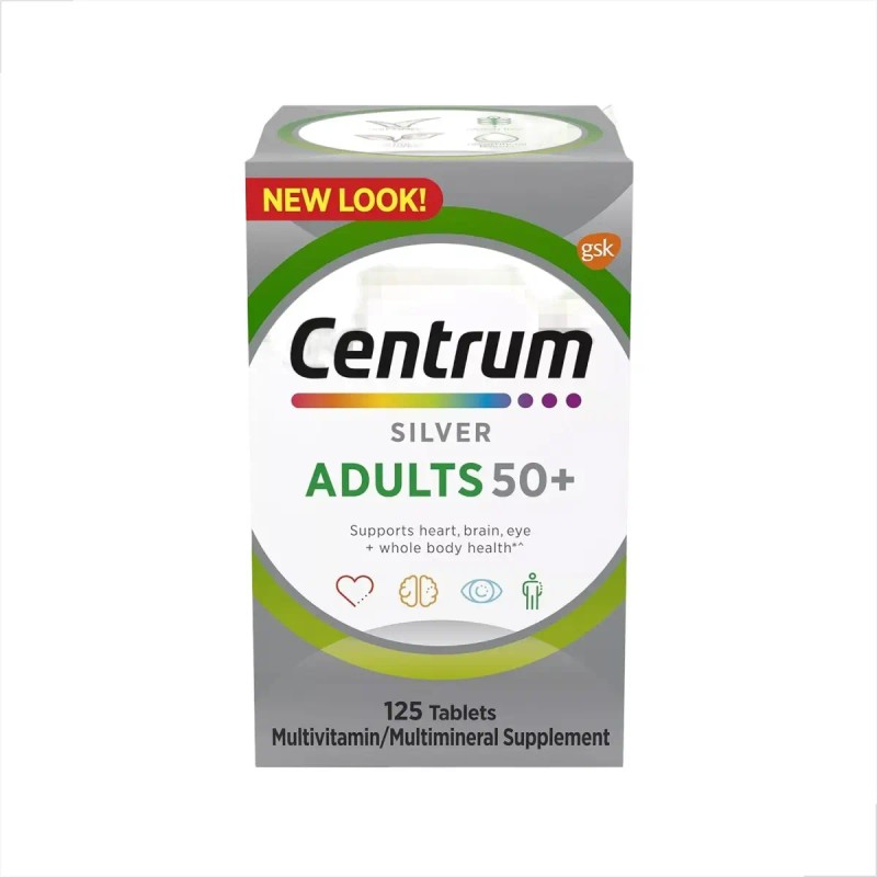 Suplemento en comprimidos Centrum Base Sin sabor de 125 un