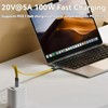 WITRN 8-inch Short USB C Cable, 20Gbps USB4 Cable Compatible
