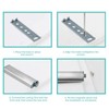 Push to Open Door Catches 4 Pack Cupboard Push Open