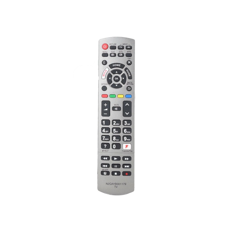 azurano Remote Control for PANASONIC N2QAYB001178, N2QAYB001179