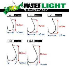 Gran. Nogales Wacky Master Light. #1/0. 12pcs