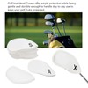 10PCS Korea Flag Number Golf Iron Covers Set Golf Iron