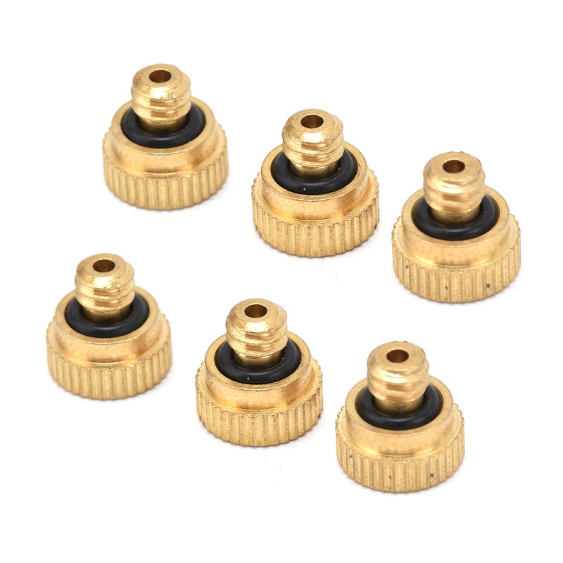 20Pcs Brass Atomizing Nozzle Gardening Misting Spraying Tool Set 0.3mm
