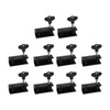 10 Set Window Lock 2 Holes Sliding Door Stopper High