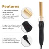 Multi Functional Electric Heating Hair Straightener Comb Hair Curler Curling