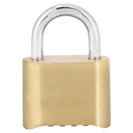 4 Dail Digit Rust Proof brass Password Lock Combination Padlock Warehouse Cupboard Door Locks