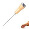 Ice Axe, Stainless Steel Ice Axe, Wooden Handle, Small Ice