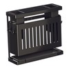 Kitchen Knives Chopstick Rack with Draining Tray Wall Mounted Multifunctional