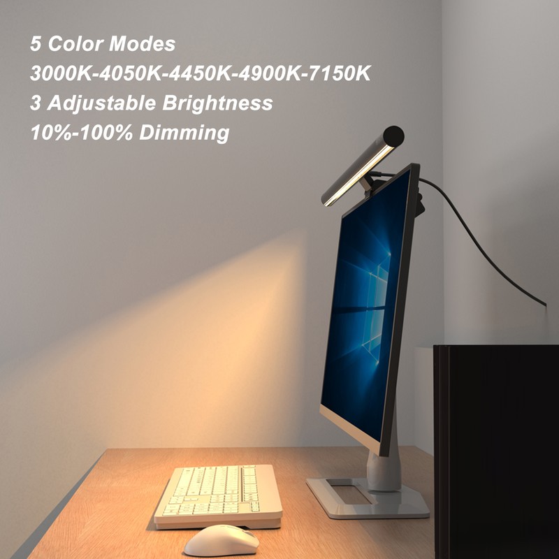 Monitor Light Bar Eye Caring 3 Dimming 5 Color Temperatures