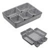 Eabdice 8 Pieces Felt Drawer Organiser, Felt Storage Boxes, Felt