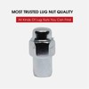 Cragar Standard Mag Lug Nut 7/16"-20 with Offset Washer Chrome