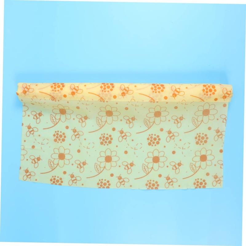 DOITOOL 1Roll Beeswax Food Wraps Organic Cotton Reusable Food Preservation