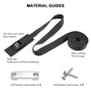 Ayaport Battery Tie Down Strap Battery Box Hold Down Kit