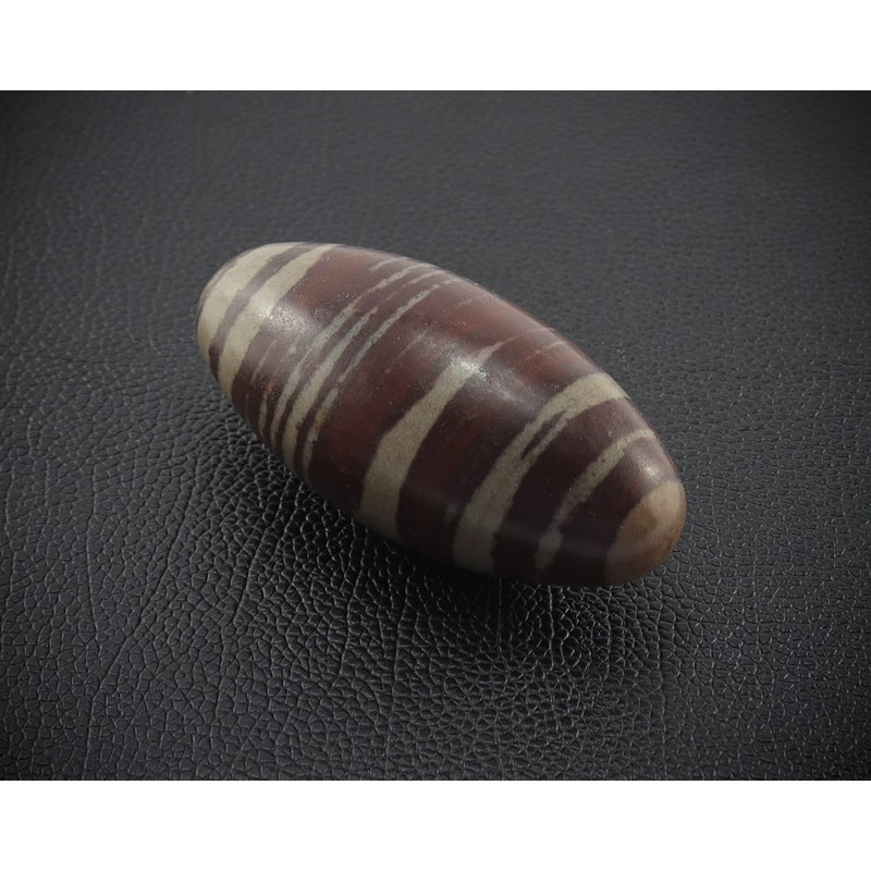 budawi® Shiva Lingam Gemstone Size XL Shivalingam Indian River Stone