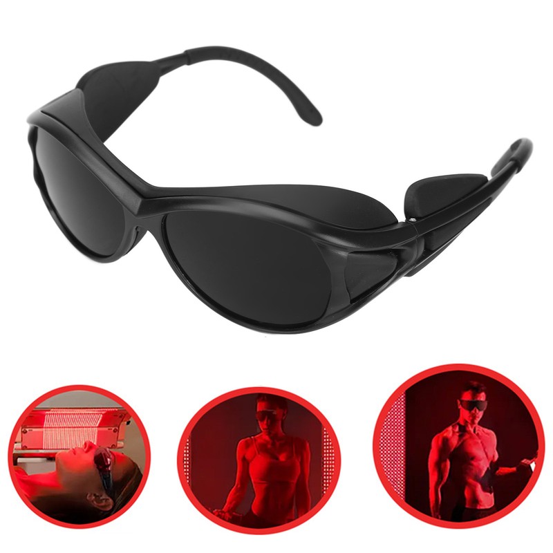 Red LED Light Protective Glasses Eyes Protection for Tanning Goggles