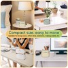 Realand Mini Trash Can for Desk with 200 Trash Bags,