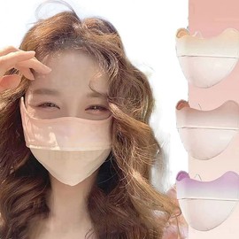 5-Pack Breathable Cooling Unisex Masks Gradient Pink Face Cover