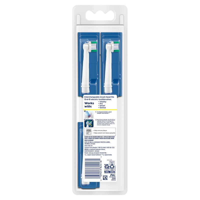 Precision Clean X-Filament Replacement Brush Heads, 3 Count