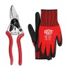 Felco Model 6 Compact Secateurs with Felco Gloves