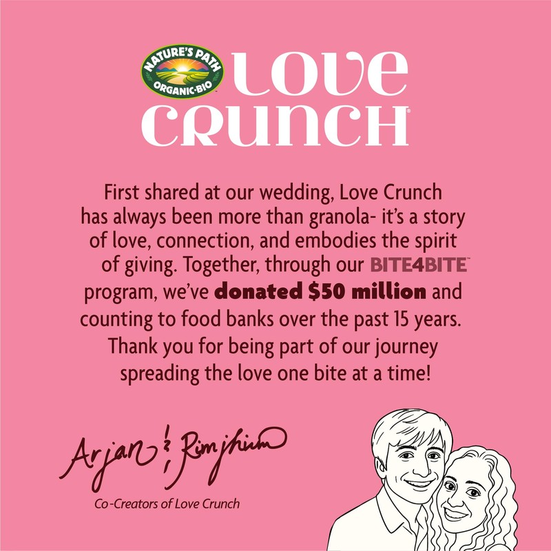 Love Crunch Organic Dark Chocolate & Red Berries Granola, 11.5