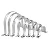 Pipe Clamps Mounting Clamps for Pipe Fixing Cable Guide U