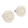 Roller Skate Toe Stops Rubber Lightweight Wearable Replacement Toe Stoppers