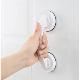 KAFENDA Large Glass Door & Window Handles Bathroom Sliding Doors Closets Wardrobe Non Marking Handles Non Porous Absorption Handles Grab Handles for Shower