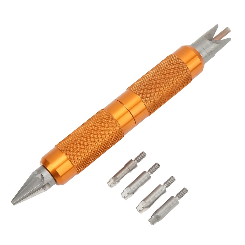 Swivel Head Deburring Tool Aluminum Alloy Steel Deburring Tool Set