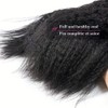 Yaki human hair bundles, Brazilian human hair extensions 20 22