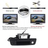 Dasbecan Tailgate Handle with Backup Camera Compatible with Dodge Ram