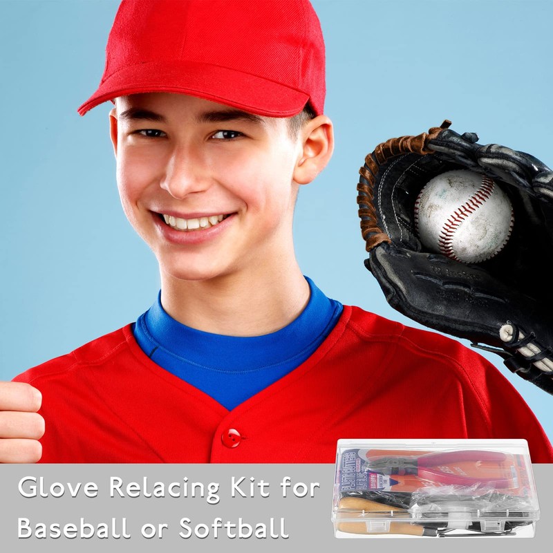 Glove Relacing Kit for Baseball or Softball Mitts Baseball Glove