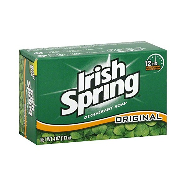Irish Spring Deodorant Bath Bar - Original - 3.75 oz