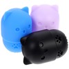 Toyvian Soportes de Silicona para Esponjas de Maquillaje 3piezas