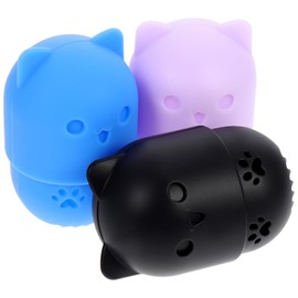 Toyvian Soportes de Silicona para Esponjas de Maquillaje 3piezas