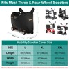 420D Heavy Duty Mobility Scooter Cover with 4 Reflective Strips