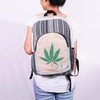 Anitya Hemp Backpack, Multi-Functional Pockets, Eco-Friendly, Unisex, Hiking Daypack, Durable