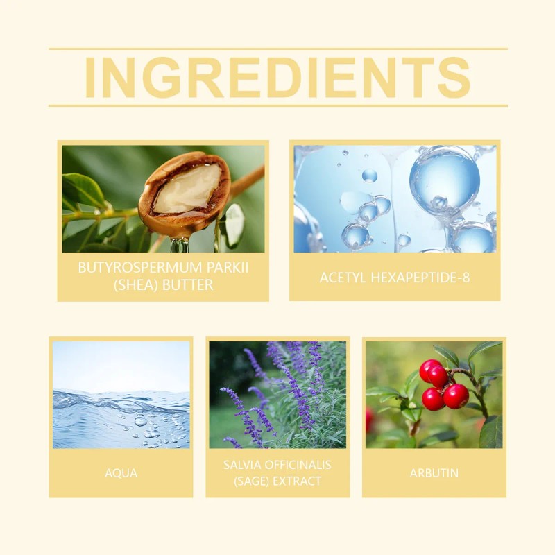 Crema Hidratante For El Cuello Con Seis Péptidos