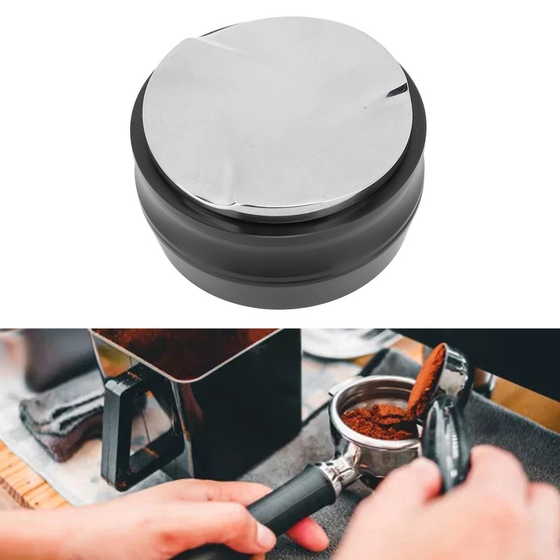 58mm Coffee Distributor Hollowed Out Adjustable Height Stainless Steel Coffee