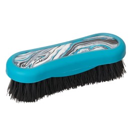 Weaver Livestock Sm Groom Brush, Blue Marble