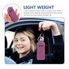 Beavorty 3pcs Lipstick Keychain Holder Set Neoprene Cosmetic Storage for