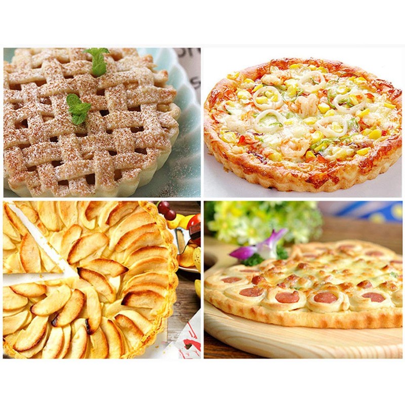 Xinzistar Pack of 4 Tartelette Moulds Mini Quiche Mould with