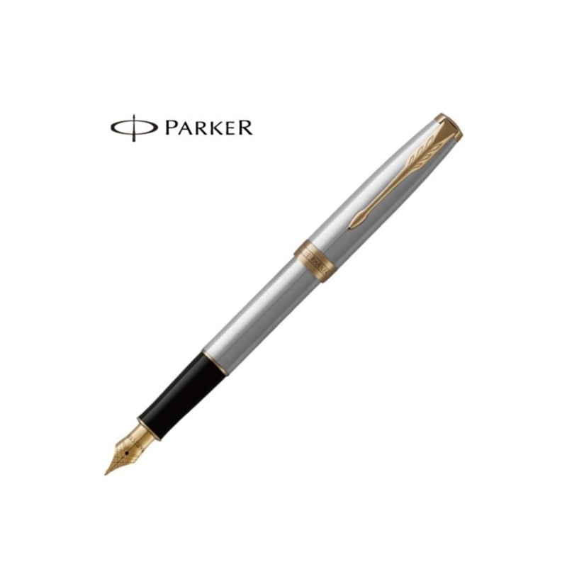 Parker Sonnet N Stainless Steel GT Fountain Pen / 파카