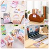 JIANTA Cute Sticky Notes, 6 Pack 270 Sheets Kawaii Cartoon