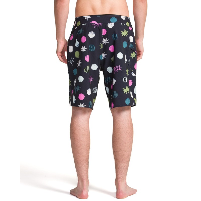 Volcom Men's Mod Tech 20" Boardshort Swim Trunk, Black, 40